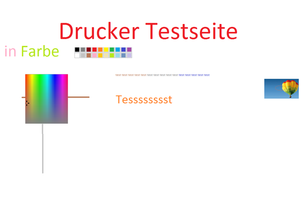 Druckertestseite Drucker Guide Drucker im Test, Drucker Vergleich